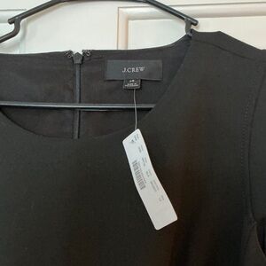 J. Crew Classic Black Dress